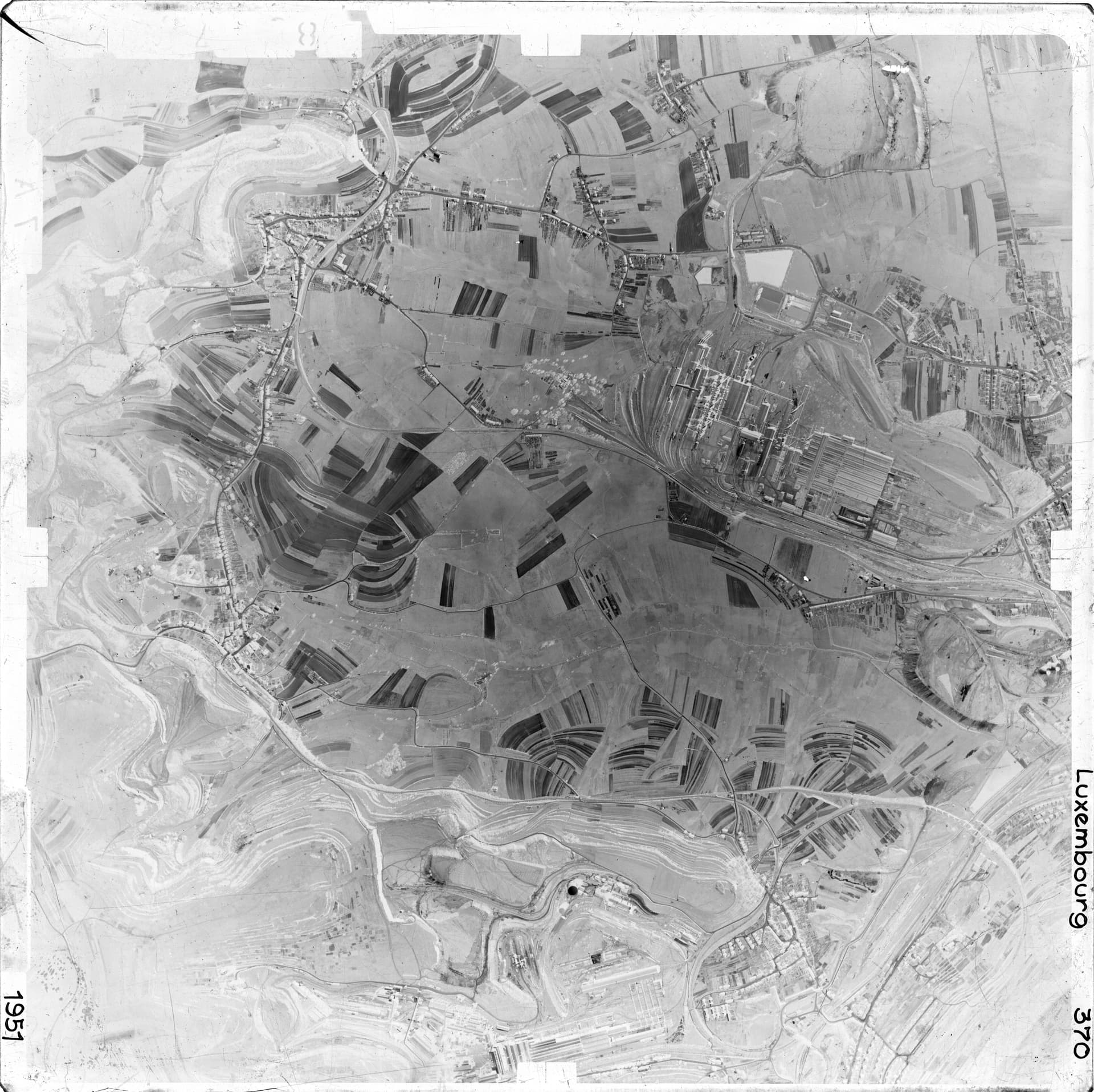 Le Vëlodukt en 1951